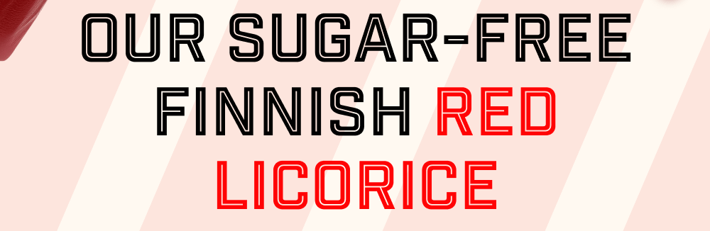 Sugar Free Finnish Licorice