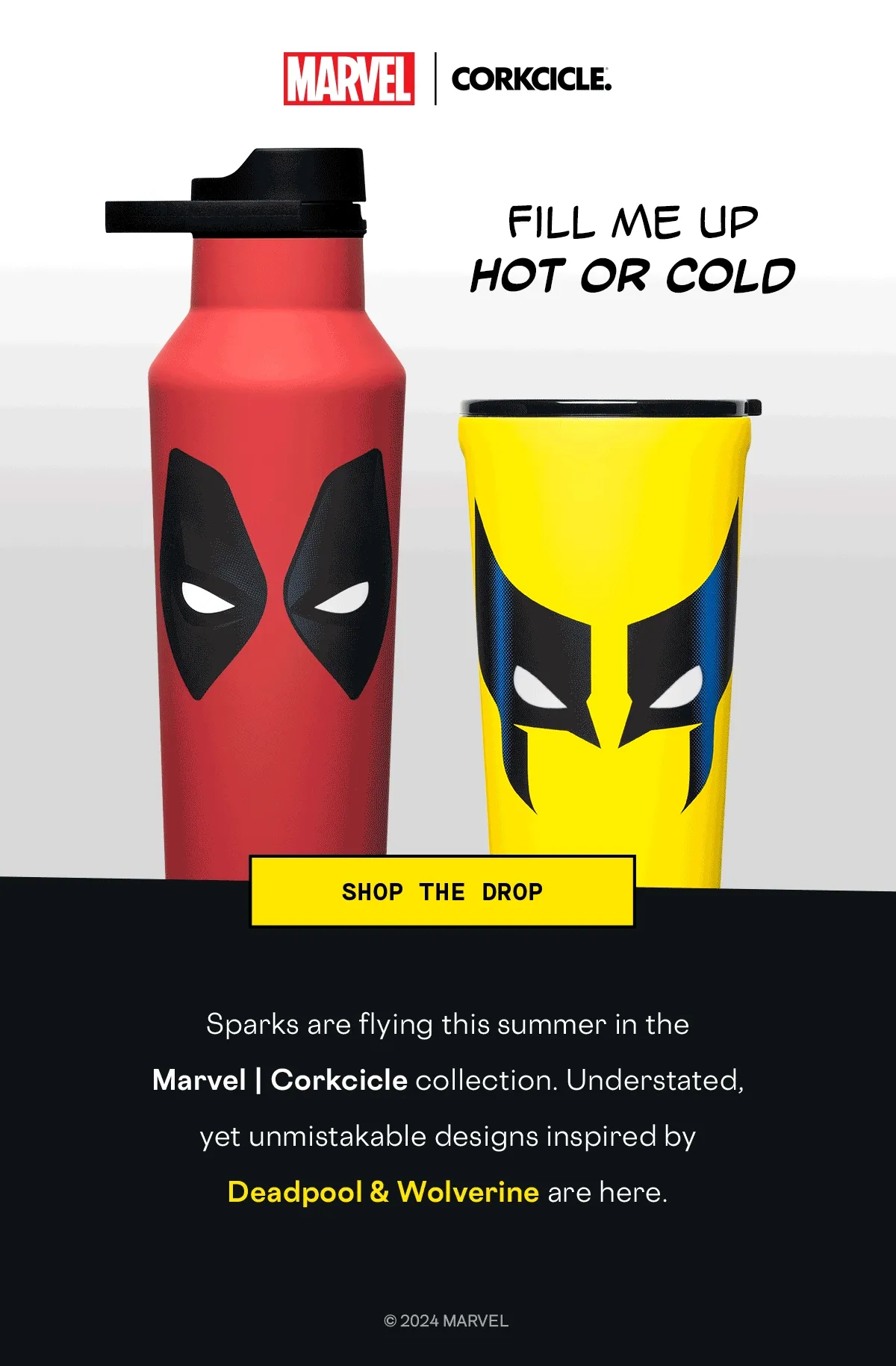 Shop New Deadpool & Wolverine Drinkware!