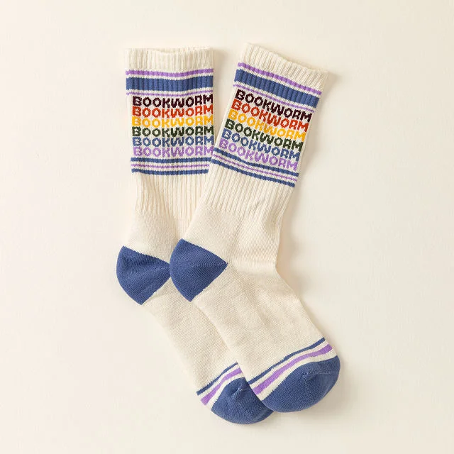 Bookworm Rainbow Socks