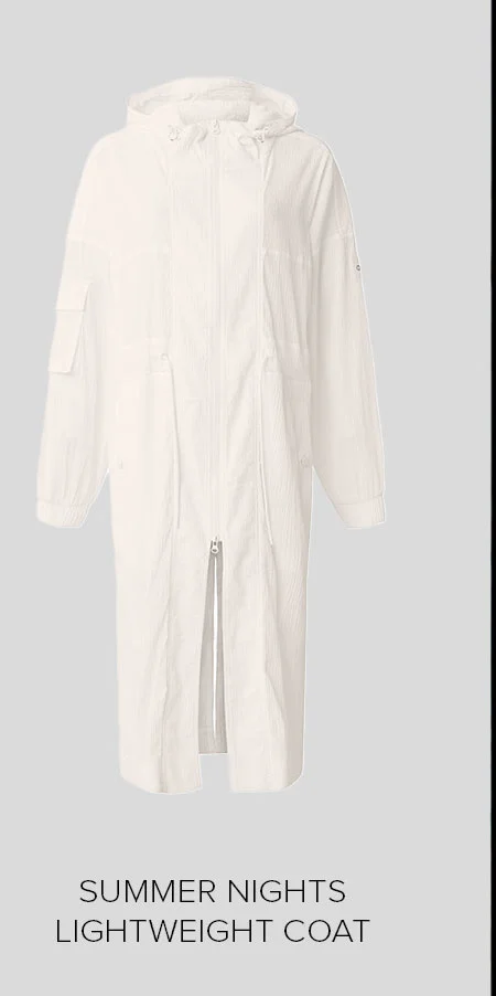 SUMMER NIGHTS LIGHTWEIGHT COAT