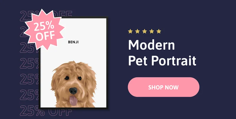 25% Off Modern Portraits