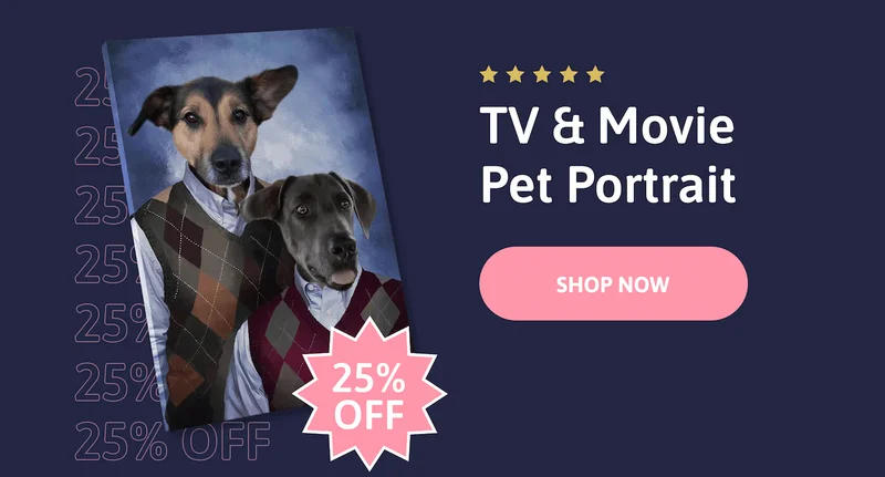 25% Off TV + Movie Portraits