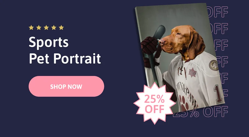 25% Off Sports Portraits