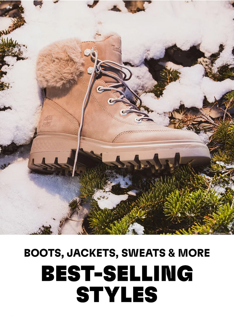 Boots, jackets, sweats & more. Best-selling styles