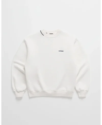 Classics Fleece Crewneck - White