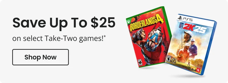 Save Up To $25 on select Take-Two games!* | Shop Now
