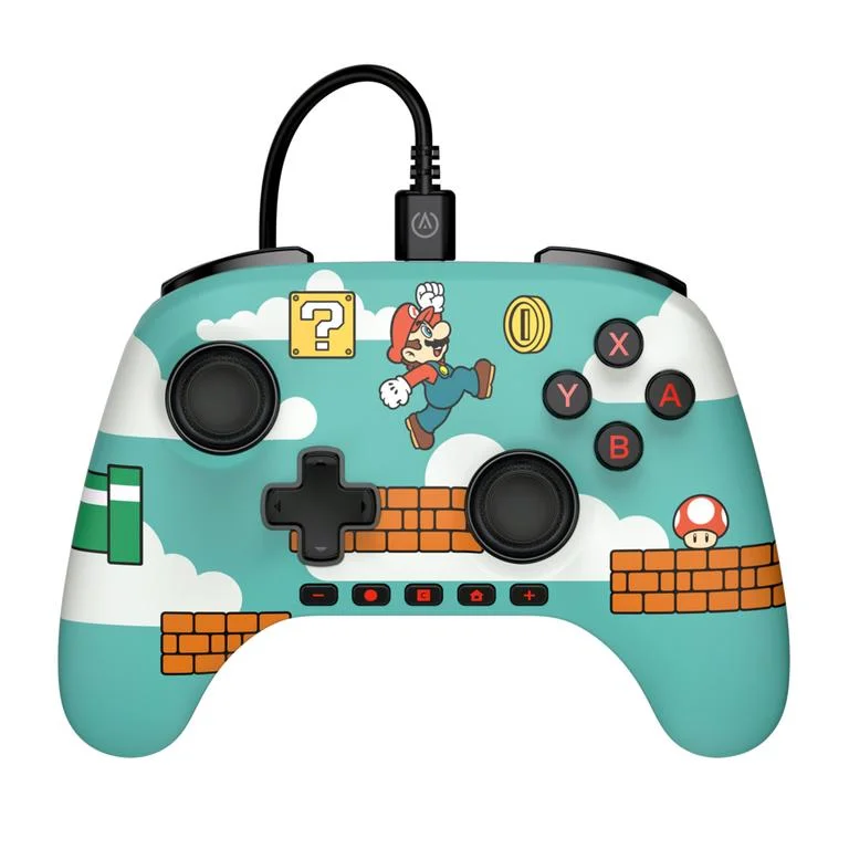 PowerA Advantage Wired Controller for Nintendo Switch 2 - Mario Time