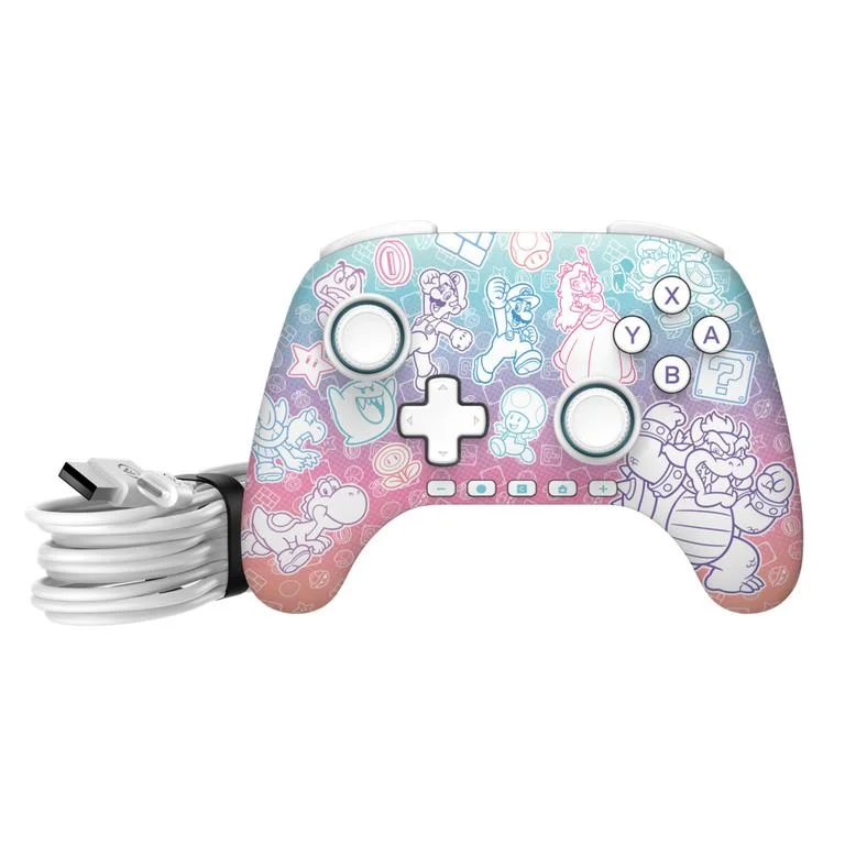 PowerA Advantage Wired Controller for Nintendo Switch 2 - Mushroom Kingdom