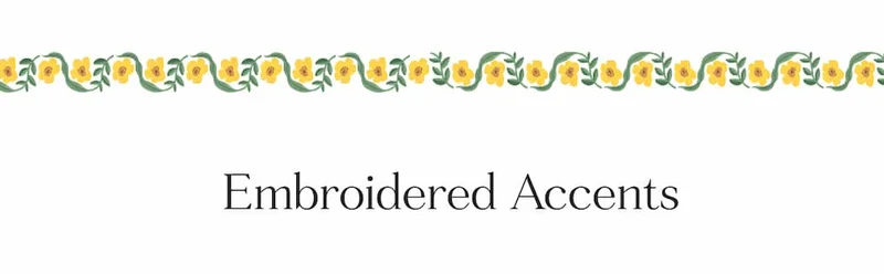 Shop Embroidered Accents