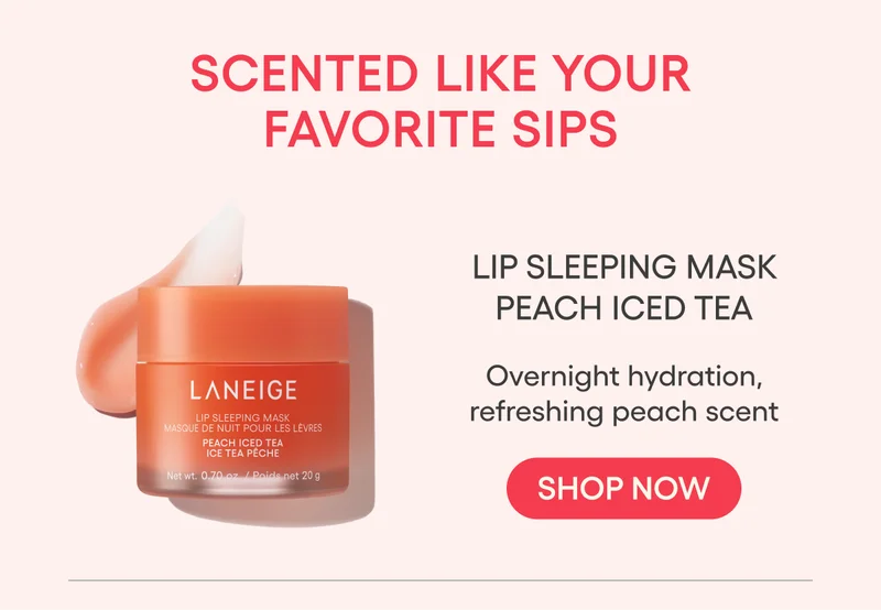 LIP SLEEPING MASK PEACH ICED TEA