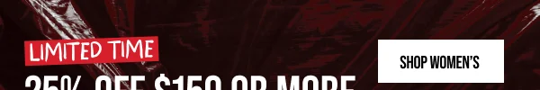 25% off $150+ Shop Women's