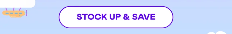 STOCK UP & SAVE