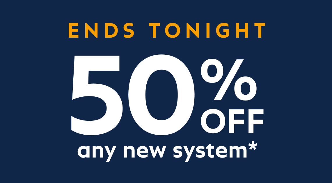 Ends Tonight: 50% off + FREE Indoor Camera*