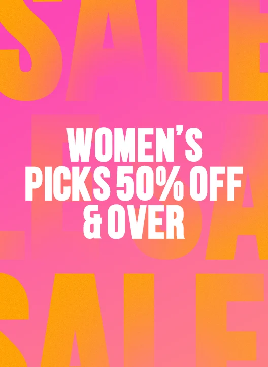 WOMEN'S PICKS 50% OFF & OVER.