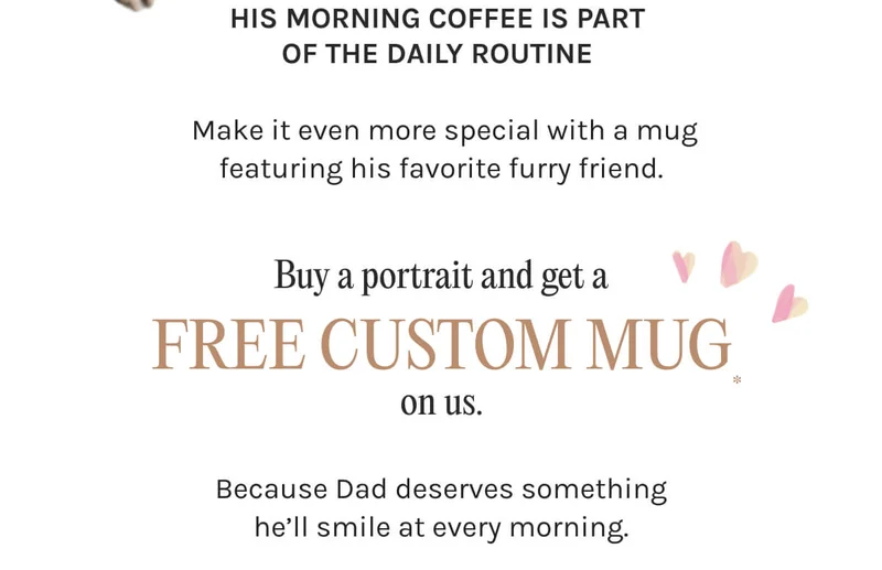 Free Mug with Portrait