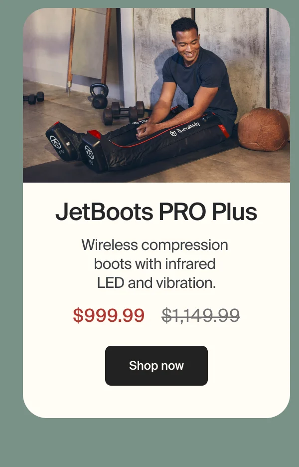 JetBoots PRO Plus | Wireless compression  boots with infrared  LED and vibration.| $999.99 | Shop now