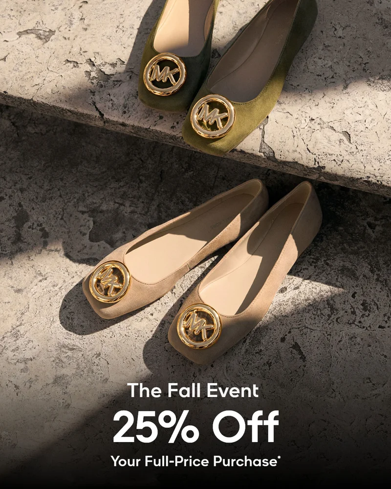 The Fall Event 25% Off Your Full-Price Purchase*