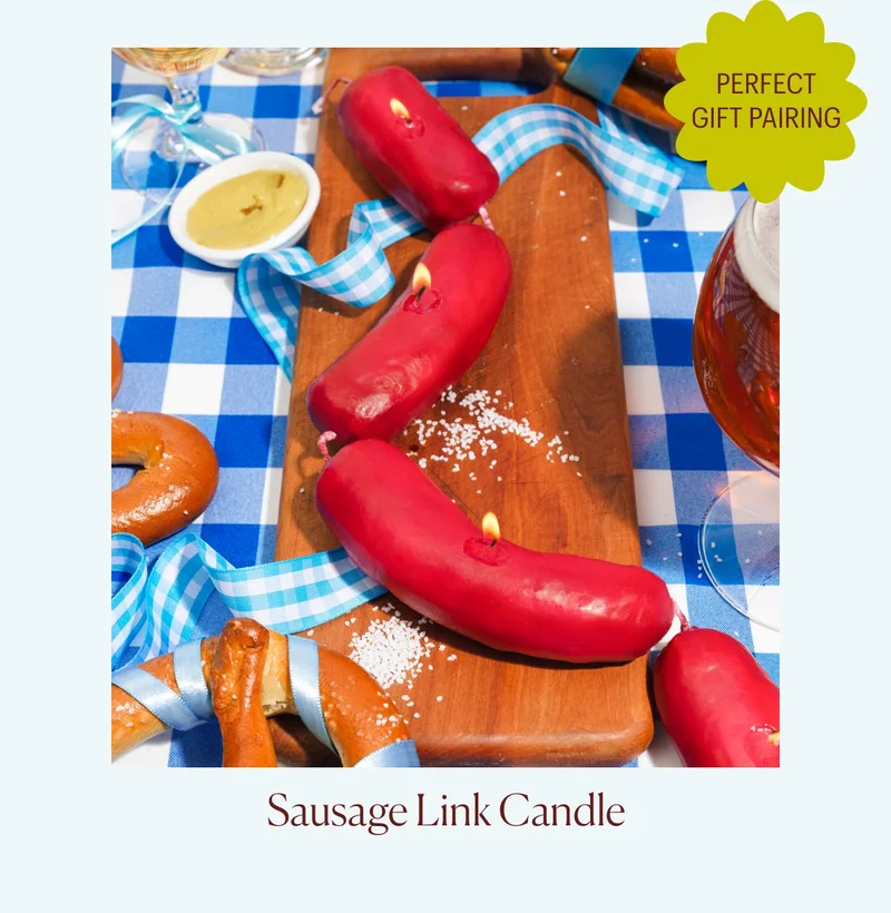 Sausage Link Candle
