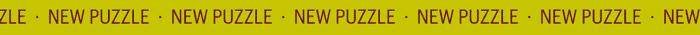 New Puzzle