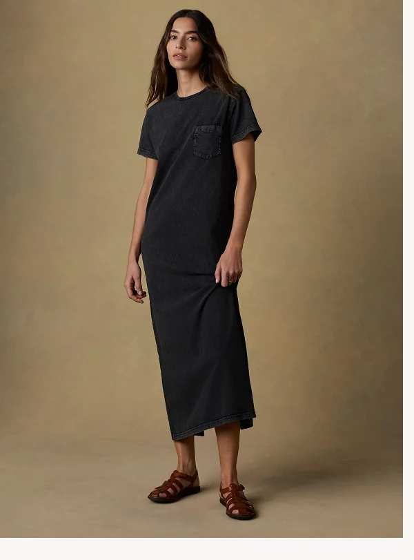 Recycled Cotton Jersey T-Shirt Dress