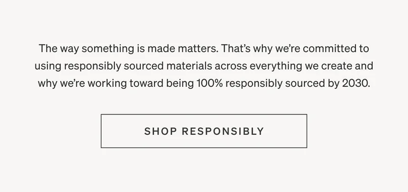 Shop Responsibly