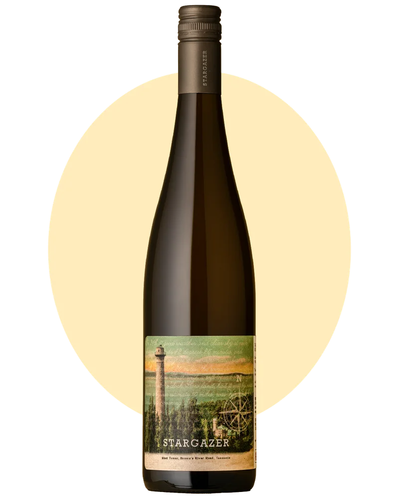 Stargazer Riesling 2024 bottle shot.