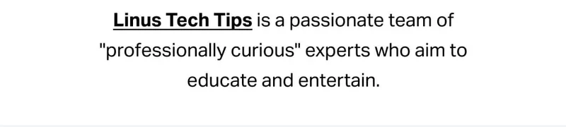 Eight Sleep - You can’t beat the Pod. Linus Tech Tips is a passionate team of "professionally curious" experts who aim to educate and entertain. Get up to $100 off