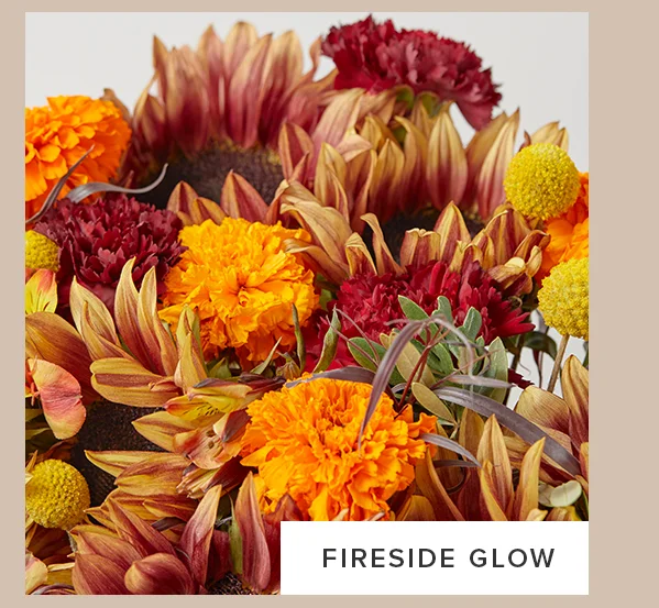 Image of Fireside Glow Bouq