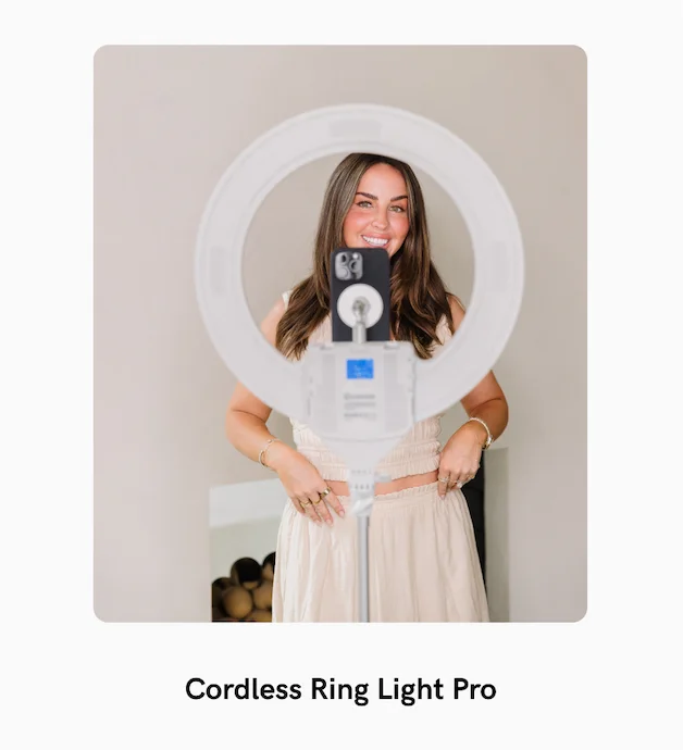Cordless Ring Light Pro