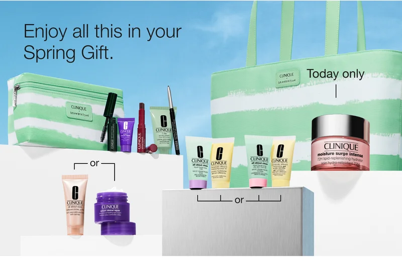 Enjoy all this in your Spring Gift. | Today only