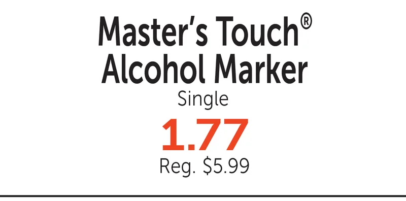 Master's Touch Alcohol Marker