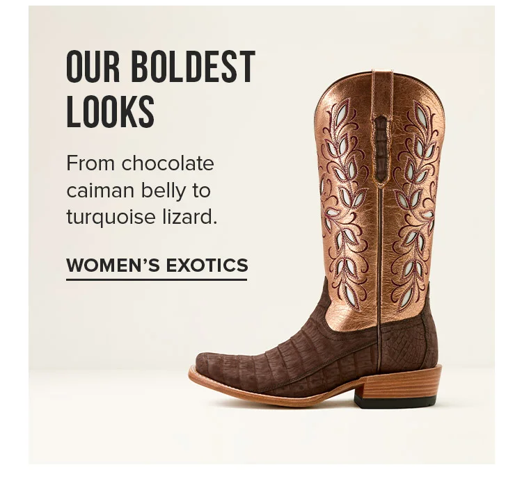 WOMEN'S EXOTICS
