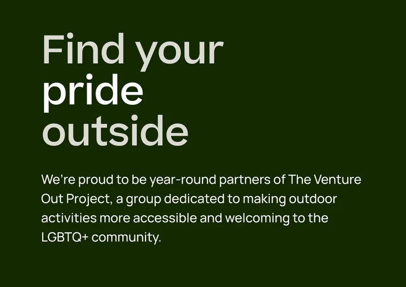 Find your pride outside