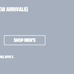 Up to 50% off, Even New Arrivals Shop Men's