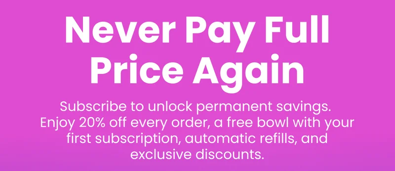 Never pay full price again