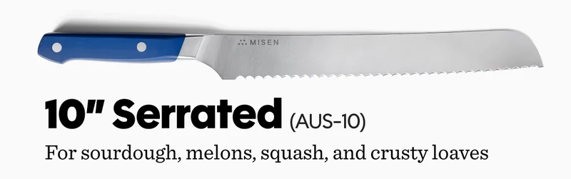10" serrated