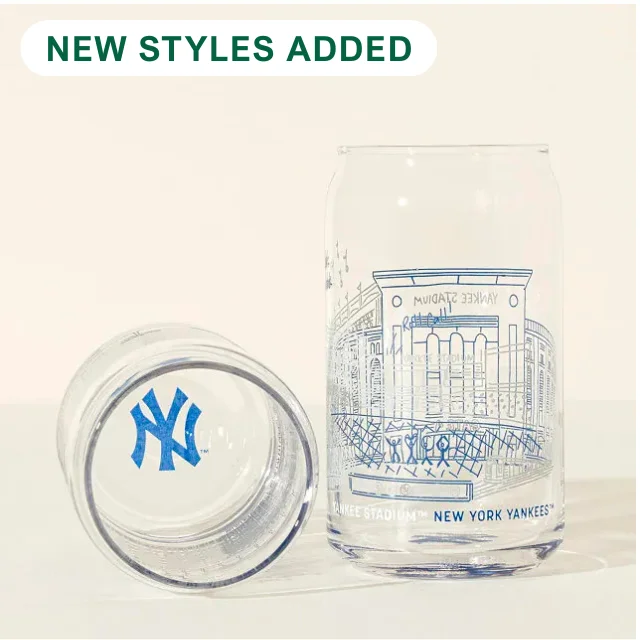MLB Stadiumscape Can-Shaped Glasses - Set of 2