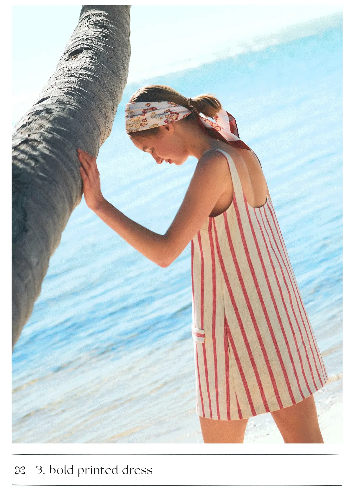 3. bold printed dress