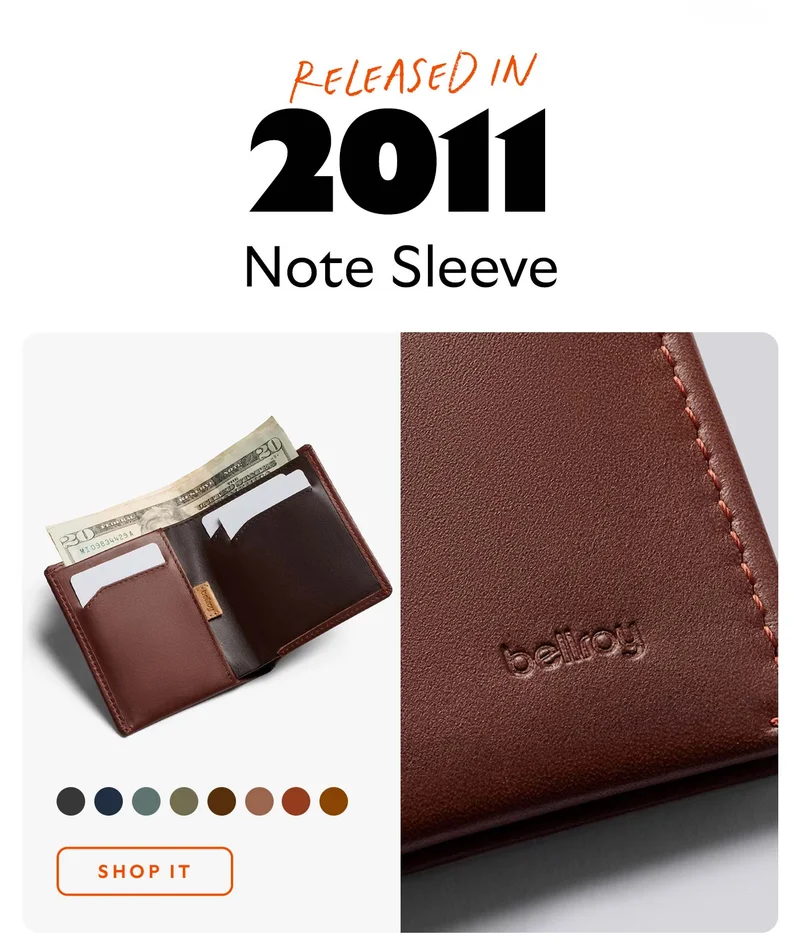 Note Sleeve. Released in 2011