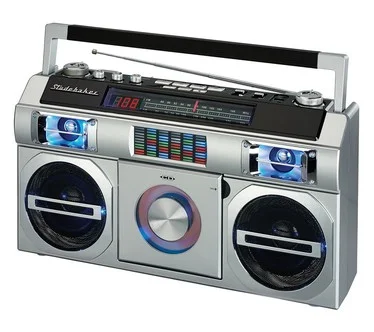 Studebaker Retro Bluetooth Boombox with CD Player and Radio