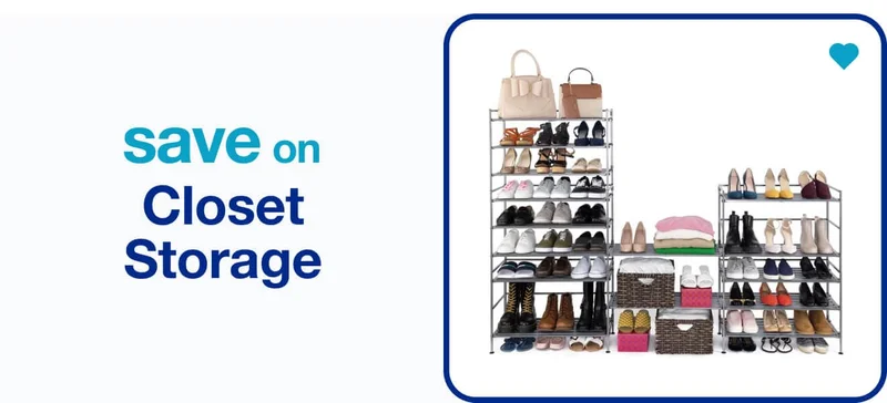 Closet Storage — Shop Now!