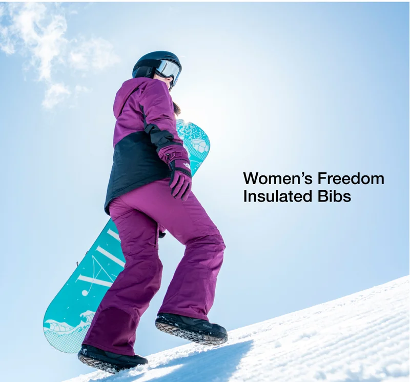 Women’s Freedom Insulated Bibs