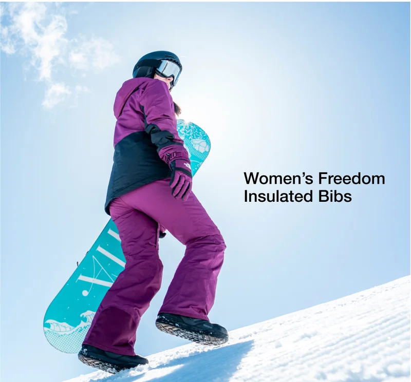 Women’s Freedom Insulated Bibs