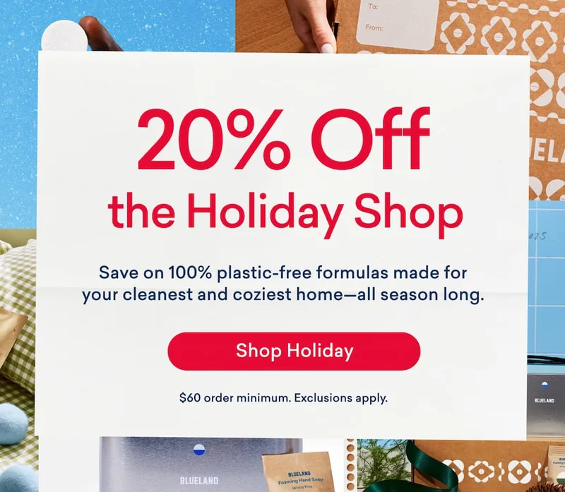 20% off the Holiday Shop