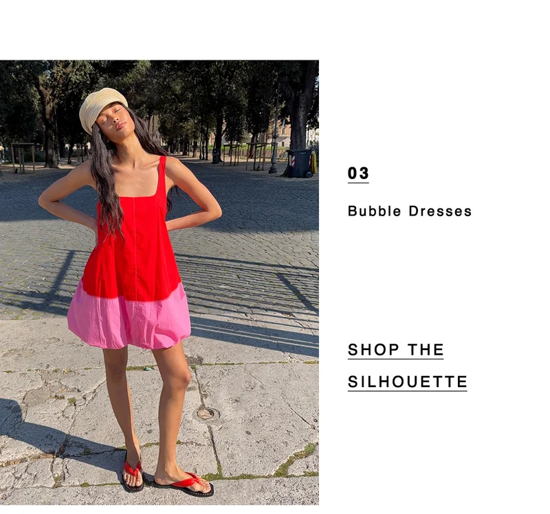 03 bubble dresses, shop the silhouette
