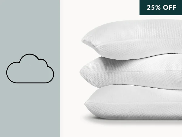 stack of fluffy pillows
