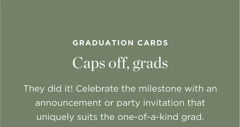 Caps Off, Grads