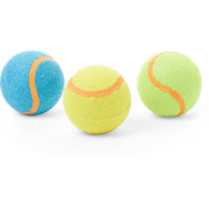 Leaps & Bounds Tennis Balls Dog Toy, 2.5 inches, Pack of 3