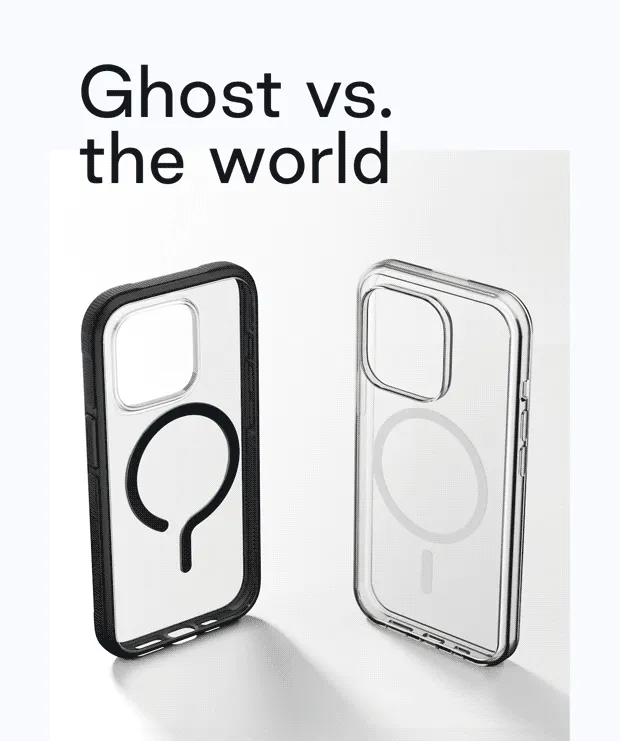Every clear case you've ever owned has turned yellow. This one won't. If it does, we'll replace it for free.