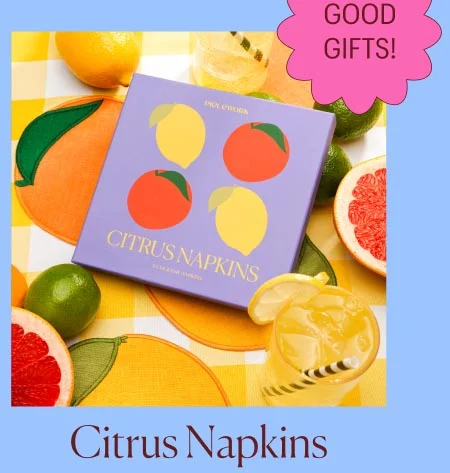 Citrus Cocktail Napkins